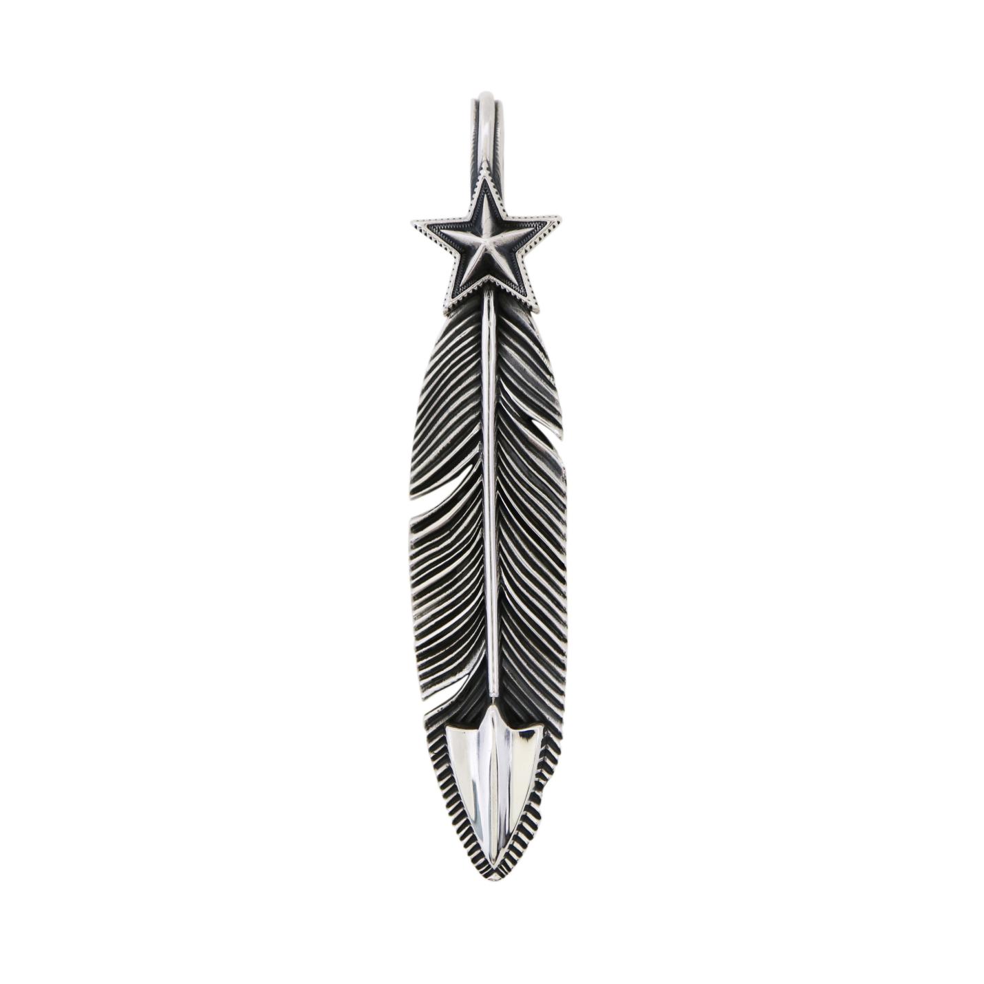 CODY SANDERSON LIMITED FEATHER PENDANT-