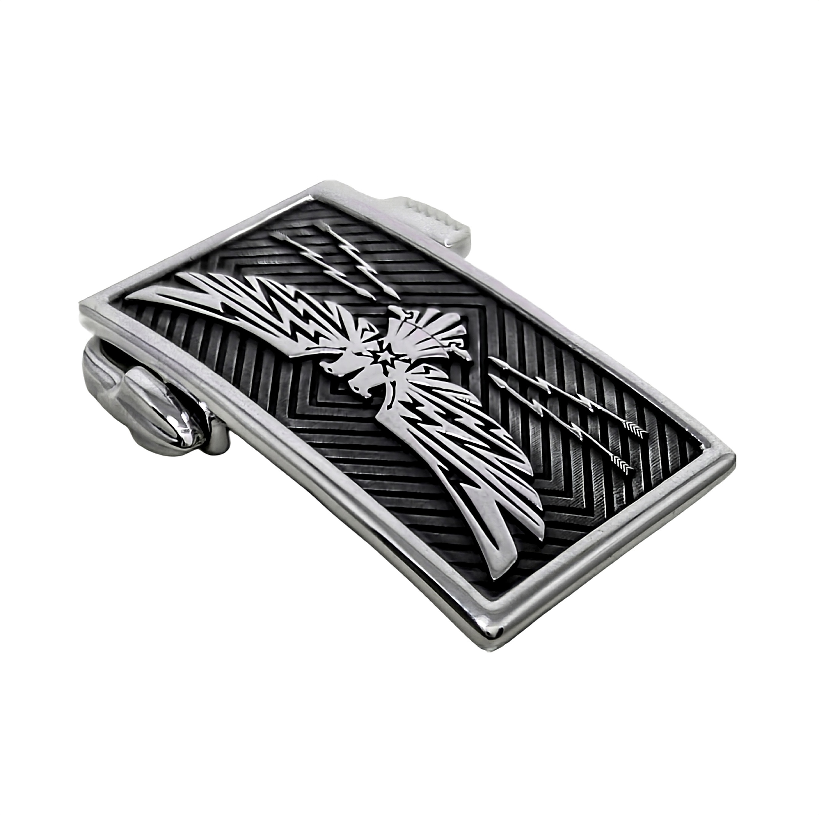 DOUBLE HEADS THUNDERBIRD BELT BUCKLE