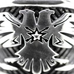 DOUBLE HEADS THUNDERBIRD RING