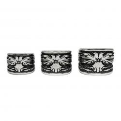 DOUBLE HEADS THUNDERBIRD RING