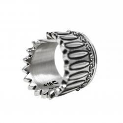 FEATHER HEAD STAR RING