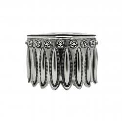 FEATHER HEAD STAR RING