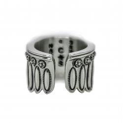 FEATHER HEAD STAR RING