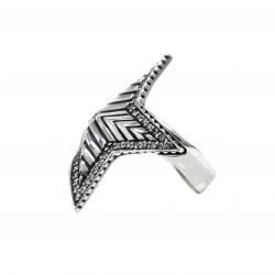 SMALL DEPP STAR RING WITH NATURAL STONES - DIAMOND