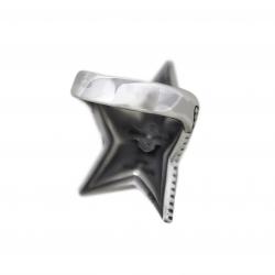 SMALL DEPP STAR RING WITH NATURAL STONES - DIAMOND