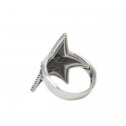 SMALLDEPP STAR RING WITH NATURAL STONES - SAPPHIRE