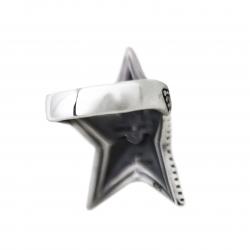 SMALLDEPP STAR RING WITH NATURAL STONES - SAPPHIRE