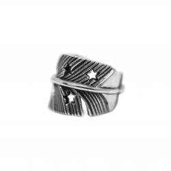 CS NAVAJO SHERIFF STAR  ARROW FEATHER BEAD  STARRY