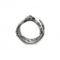 CS NAVAJO SHERIFF STAR  ARROW FEATHER RING WITH DIAMONDS - STARRY