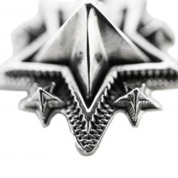 TINY SPIKE STARRY W / ARROW HEAD BAIL PENDANT