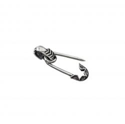 TINY PIN-UP STAR SAFETY PIN PENDANT