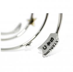 SHOOTING STARS SPIRAL BRACELET W / 18K STAR CUFF BRACELET W / 18K STAR CUFF