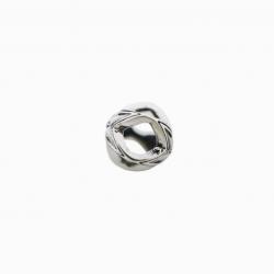 EXTRA TINY DOUBLE FACE STAR IN STAR STUD PENDANT (Include 16" Silver Chain)