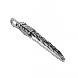 【SOLD OUT】CS NAVAJO TRIPLE STARS ON THE FIRST ARROW FEATHER PENDANT