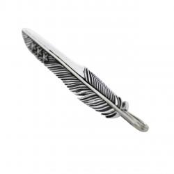 【SOLD OUT】CS NAVAJO TRIPLE STARS ON THE FIRST ARROW FEATHER PENDANT