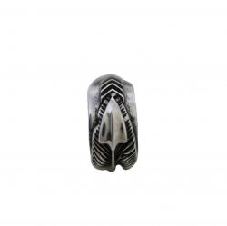 【SOLD OUT】STAR ARROW FEATHER HOLLOW RONDELLE BEAD