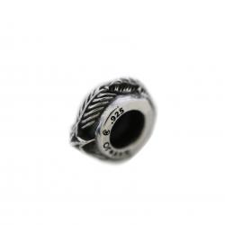 【SOLD OUT】STAR ARROW FEATHER HOLLOW RONDELLE BEAD WITH ROCK HEAD