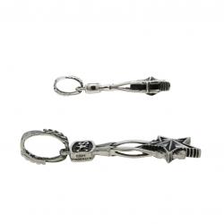 【SOLD OUT】COUPLE ARROW RISING STAR ZIPPER PULL PENDANTS / Pair