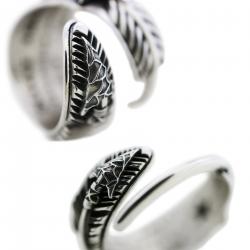 【SOLD OUT】COUPLE CS NAVAJO SHERIFF STAR ARROW FEATHER RINGS / pair