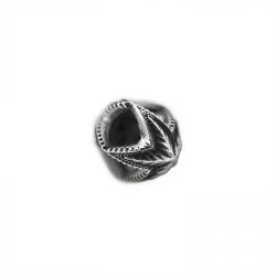 EXTRA TINY DOUBLE FACE DEPP STAR STUD PENDANT(Include 16" Silver Chain)