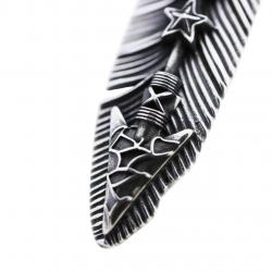 【SOLD OUT】TOKYO EXCLUSIVE - 3RD ANNIVERSARY TRIPLE SHERIFF STAR ARROW FEATHER PENDANT