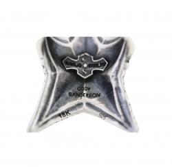 DEPP STAR RING 925/18K