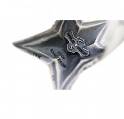 DEPP STAR RING 925/18K