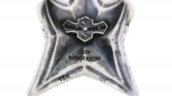 DEPP STAR RING 925/18K
