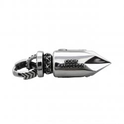 BIG AROMATIC BULLET ARROW TAIL BAIL PENDANT 925/18K