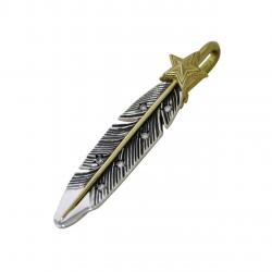 CS NAVAJO SHERIFF STAR ARROW FEATHER PENDANT 925/18K WITH DIAMONDS – STARRY TAIPEI