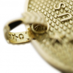 CS BEAT THE VIRUS DOG TAG 18K GOLD - VIP EXCLUSIVE