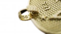 CS BEAT THE VIRUS DOG TAG 18K GOLD - VIP EXCLUSIVE