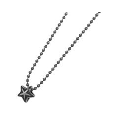 TINY DOUBLE FACE STAR PENDANT