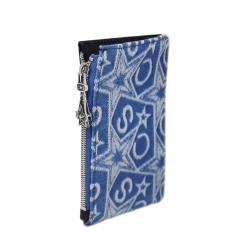 CS ARROW RISING STAR ZIPPER CARD HOLDER - ORIGINAL BLUE