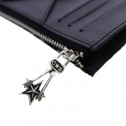 CS ARROW RISING STAR ZIPPER CARD HOLDER - DARK BLUE