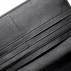 SMALL DEPP STAR LEATHER LONG WALLET