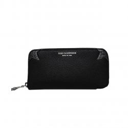 CS ARROW RISING STAR ZIPPER LEATHER BI-FOLD LONG WALLET