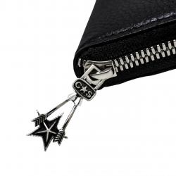 CS ARROW RISING STAR ZIPPER LEATHER BI-FOLD LONG WALLET