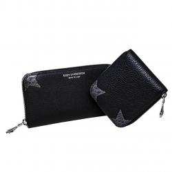 CS ARROW RISING STAR ZIPPER LEATHER BI-FOLD WALLET
