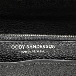 CS BUTTON LEATHER LONG WALLET