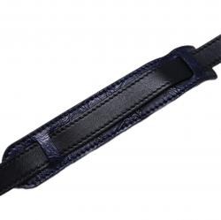 DEPP STAR ZIPPER LEATHER COURIER BAG