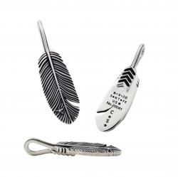 5 in 1 CS NAVAJO SHERIFF STAR ARROW FEATHER NECKLACE WITH 6 FEATHER BEADS