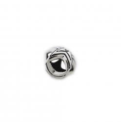TINY DOUBLE FACE STAR IN STAR STUD PENDANT