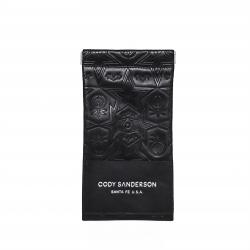 【GIFT WITH PURCHASE】CS LEATHER PRINTED LOGO GLASSES BAG - BLACK