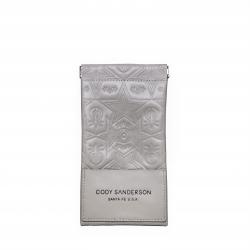 【GIFT WITH PURCHASE】CS LEATHER PRINTED LOGO GLASSES BAG - WHITE