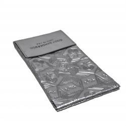 【GIFT WITH PURCHASE】CS LEATHER PRINTED LOGO GLASSES BAG - SILVER