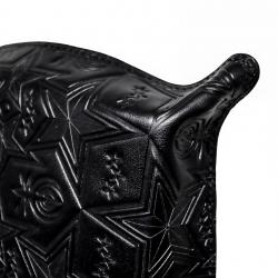 【GIFT WITH PURCHASE ONLINE】LEATHER PRINTED LOGO TRAY - BLACK