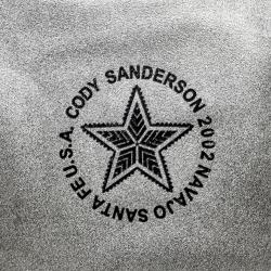 【GIFT WITH PURCHASE ONLINE】LEATHER PRINTED LOGO TRAY - SILVER