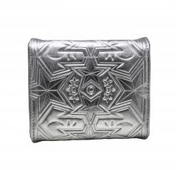 【GIFT WITH PURCHASE ONLINE】LEATHER PRINTED LOGO DRINK BAG - SILVER