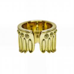FEATHER HEAD STAR RING 18K GOLD - VIP EXCLUSIVE